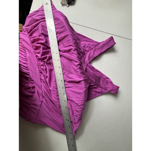 Soma Soft Jersey Crossover Halter built in bra lounge Maxi Bra Dress XXL - Picture 12 of 16